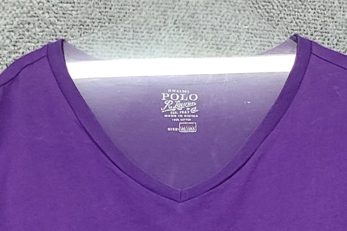 폴로 랄프로렌 퍼플 반팔티 180/100A 상품이미지5