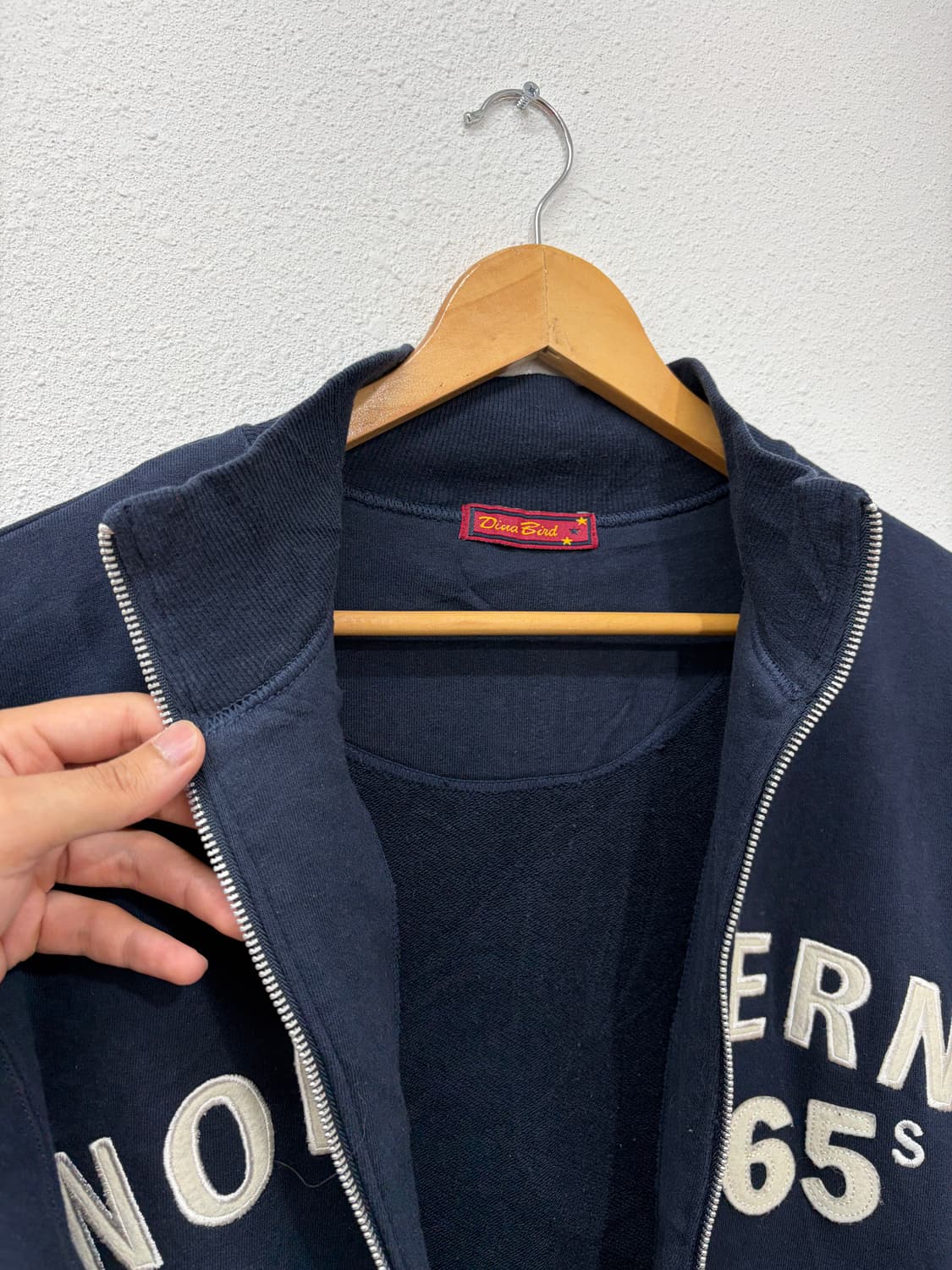 NORTHERN 65S 빅로고 집업 스웻 상품이미지4