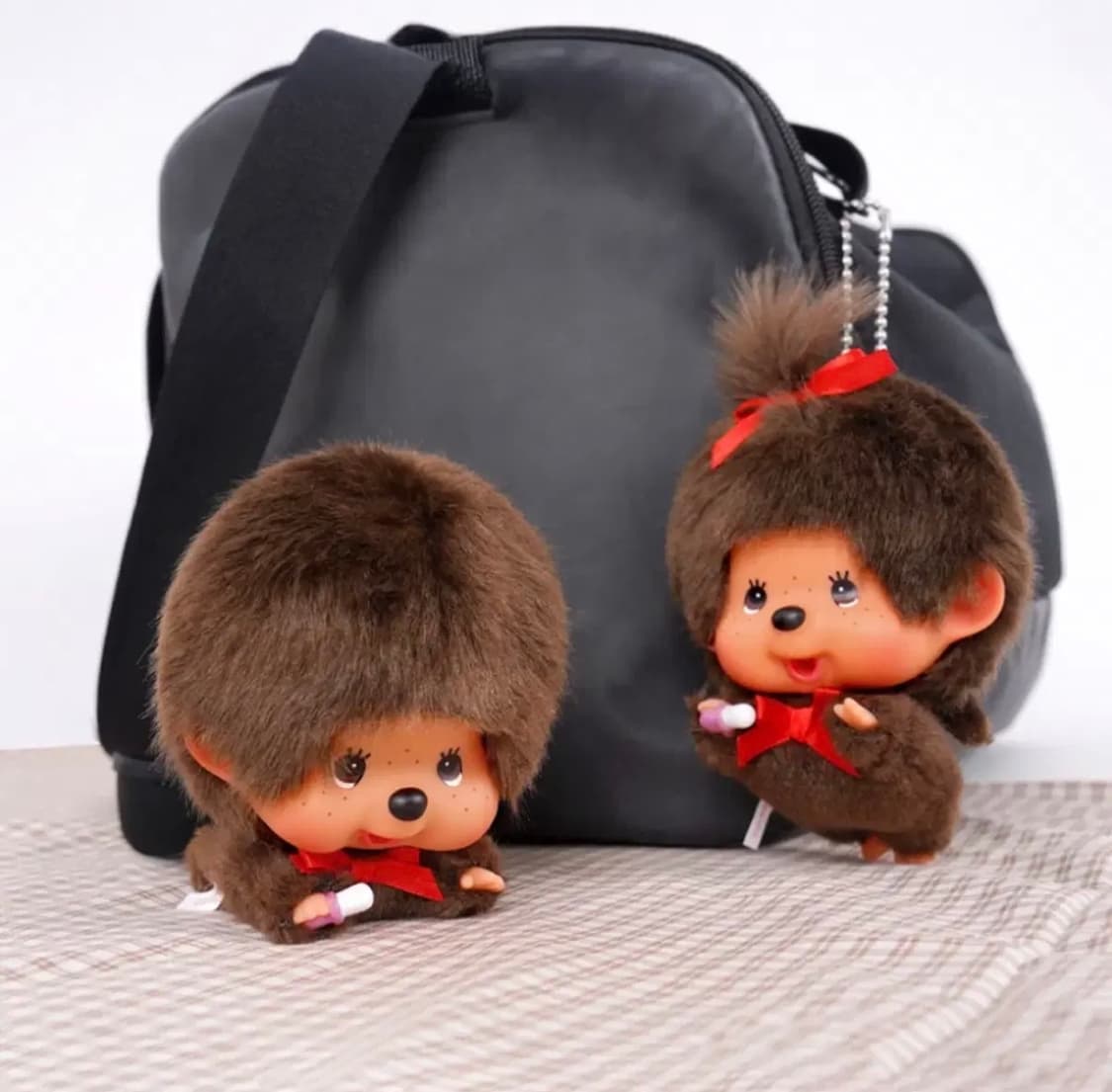 몬치치 빅헤드 대두 날으는 스윙 키링 여아/남아 상품이미지1