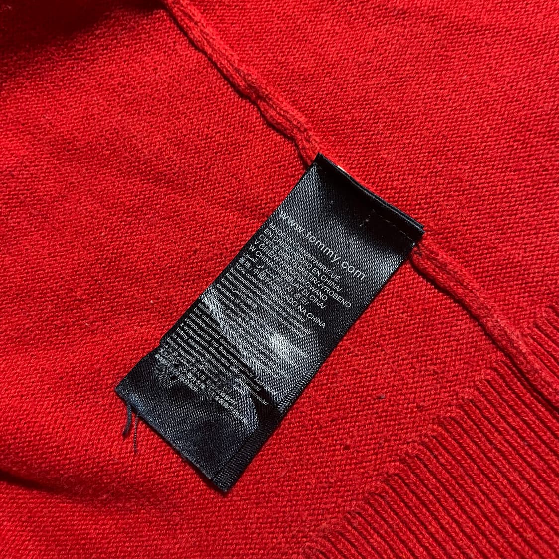[L] TOMMY HILFIGER 타미힐피거 코튼 니트 집업 상품이미지5