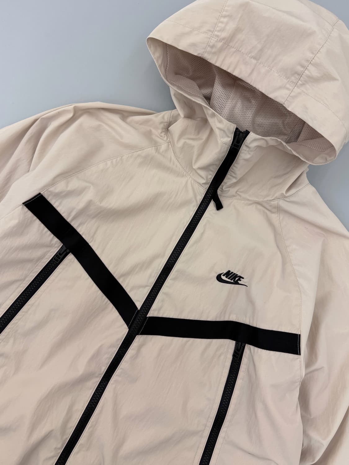 나이키 NSW 루즈핏 윈드러너 나일론 후드 자켓 데저트 샌드 상품이미지4