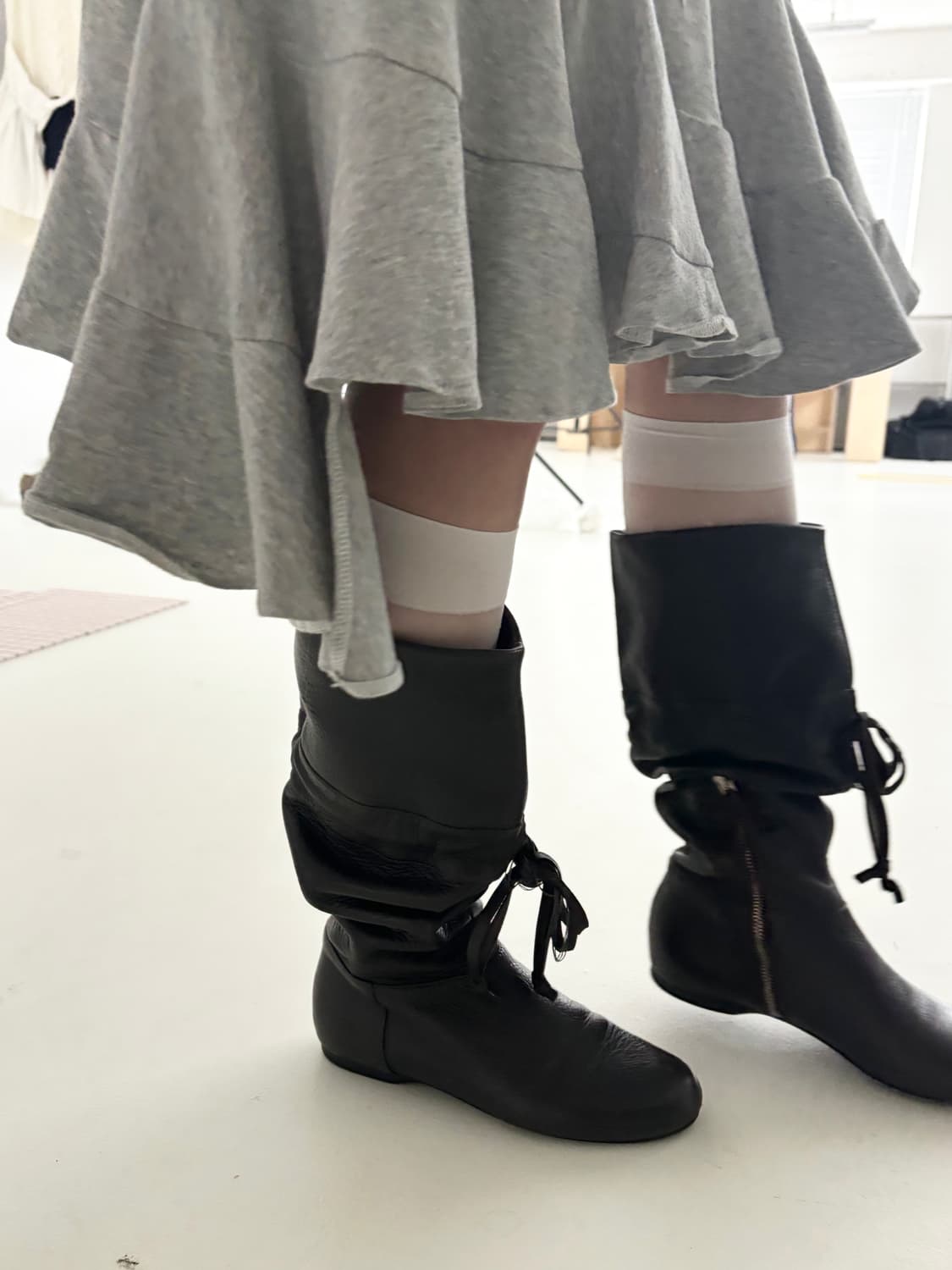 Miumiu ribbon boots 상품이미지8