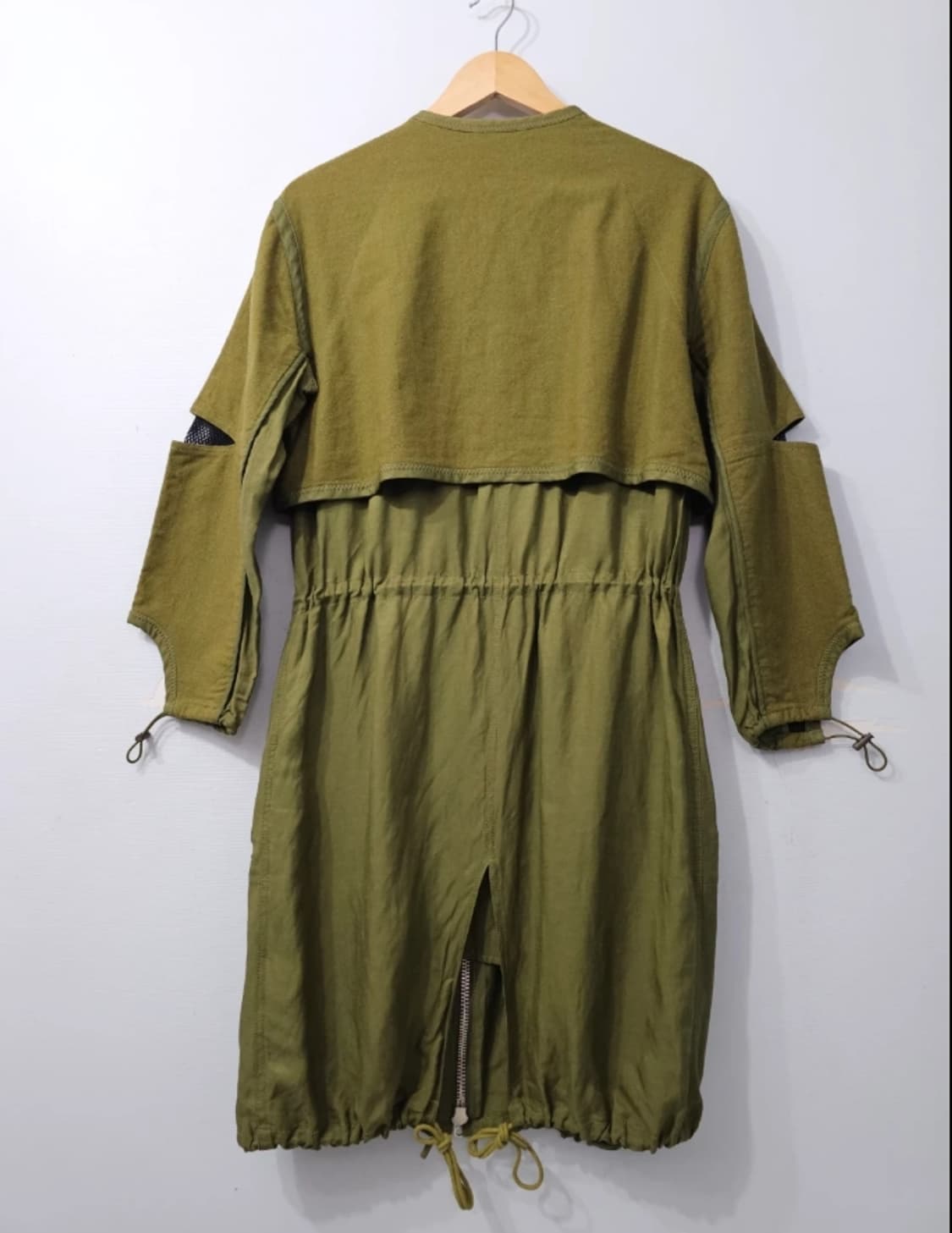 3.1 필립 림 그린 캔버스 아노락 롱코트 ~66 상품이미지4