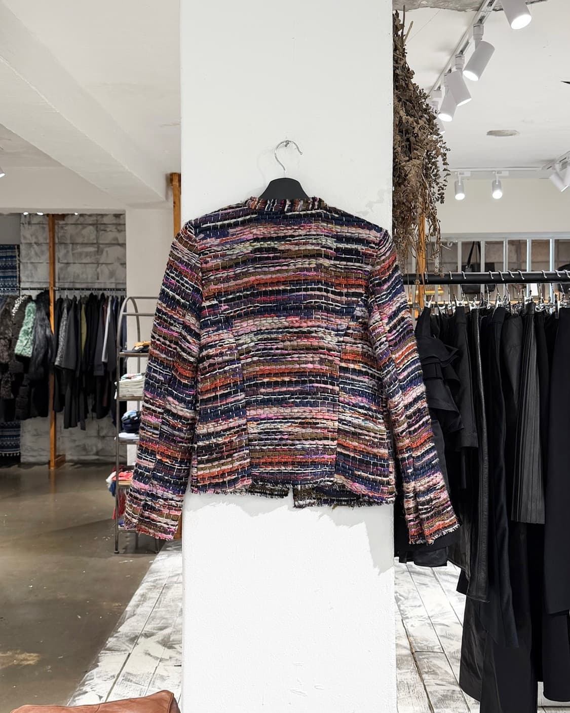 이로 멀티컬러 트위드 울 블렌드 자켓 상품이미지7