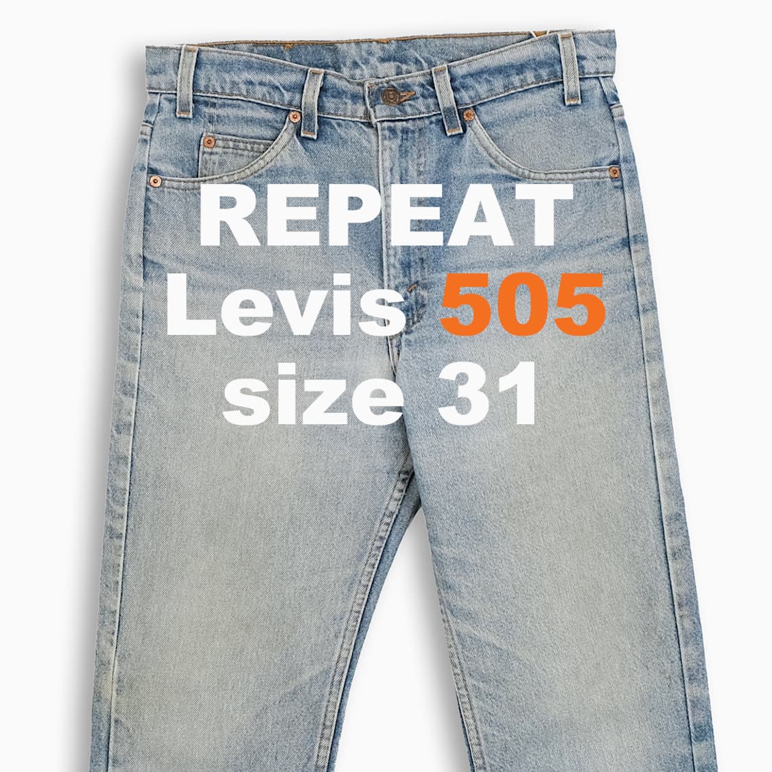 빈티지 리바이스 505 오렌지탭 90s USA 31인치 OR5053272 상품이미지1