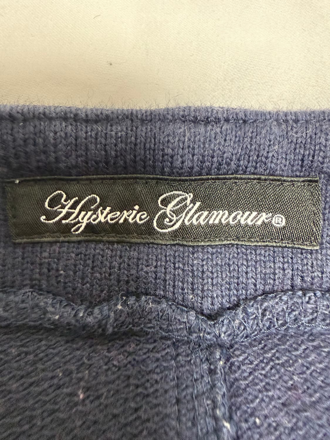 히스테릭글래머 지퍼 미니 스커트 상품이미지4