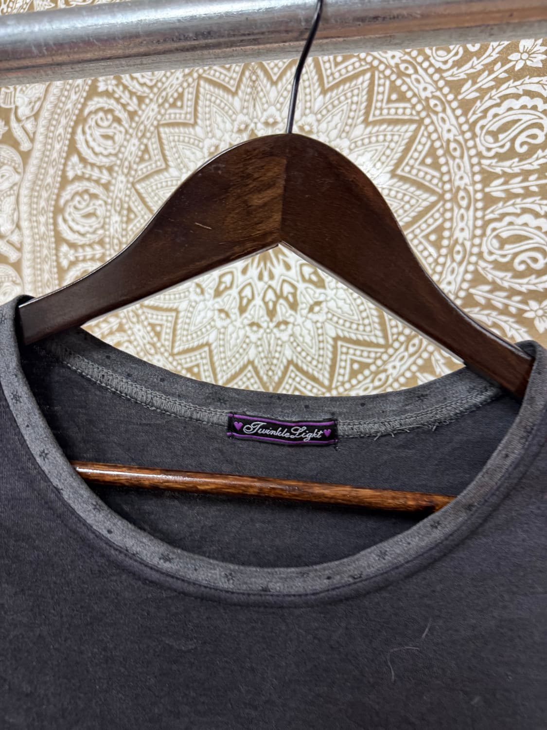 제페니즈 빈티지 여성 레이어드 패턴 롱슬리브  상품이미지5