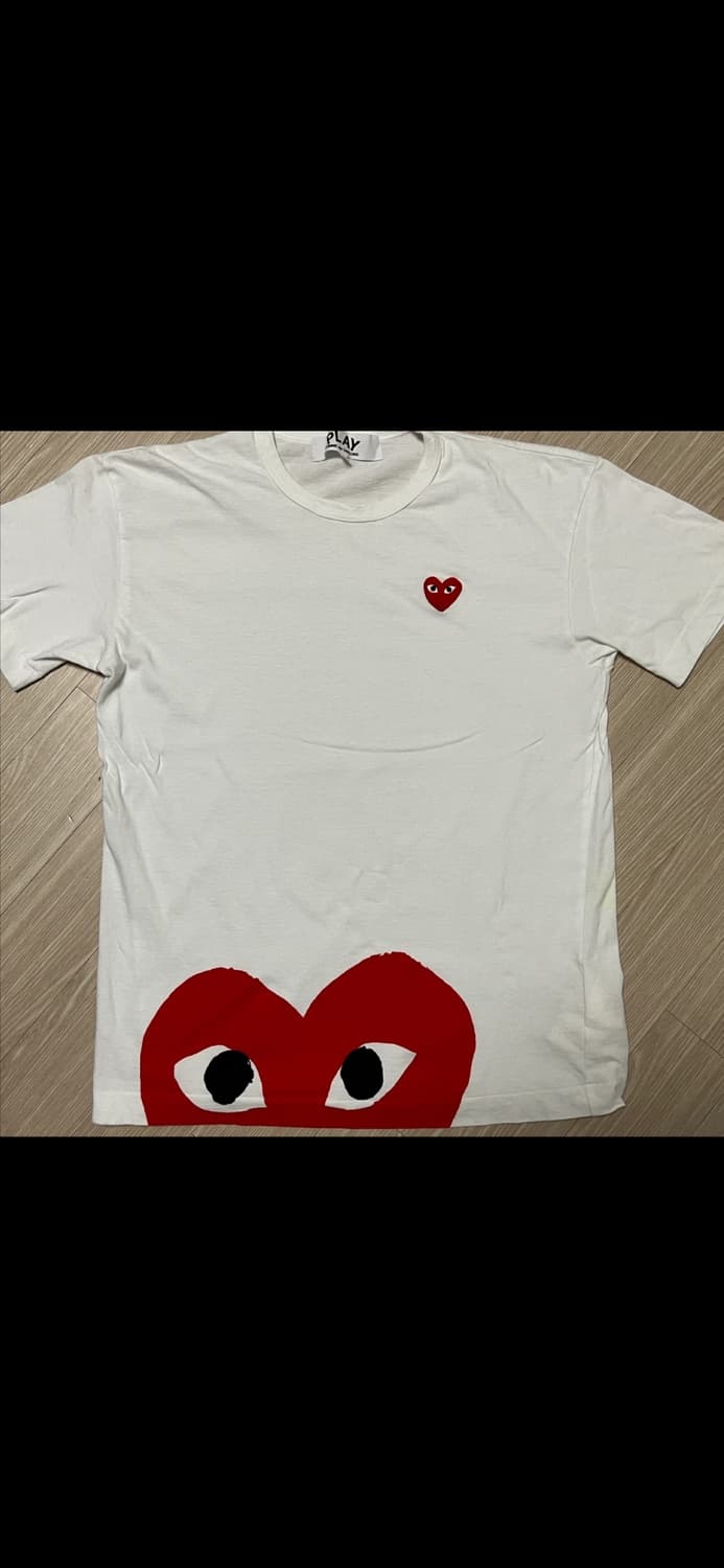 꼼데가르송 반팔티 XL 상품이미지1