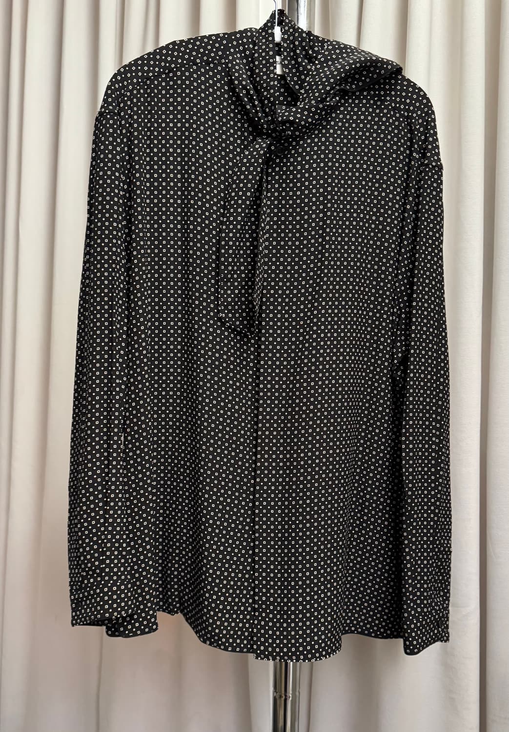 Saint Laurent Polka-dot Print bow  Silk  상품이미지2