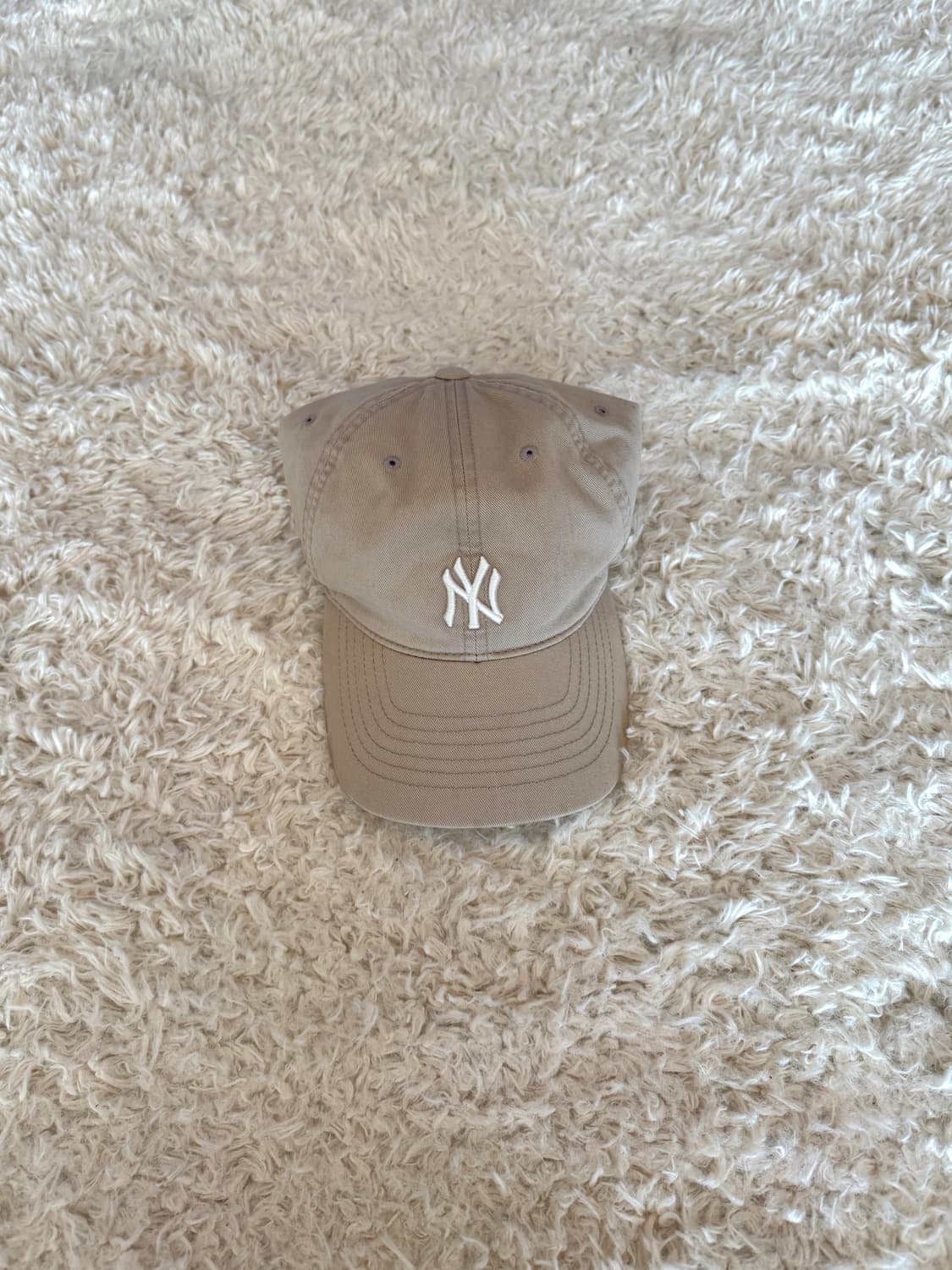 MLB LA 모자 베이지 상품이미지1