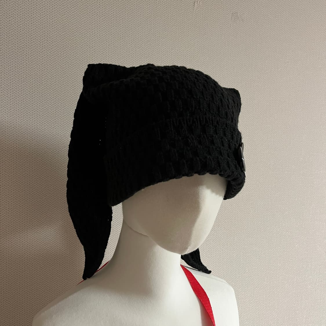 탄산 버튼 래빗 비니 🐰🐰 상품이미지3