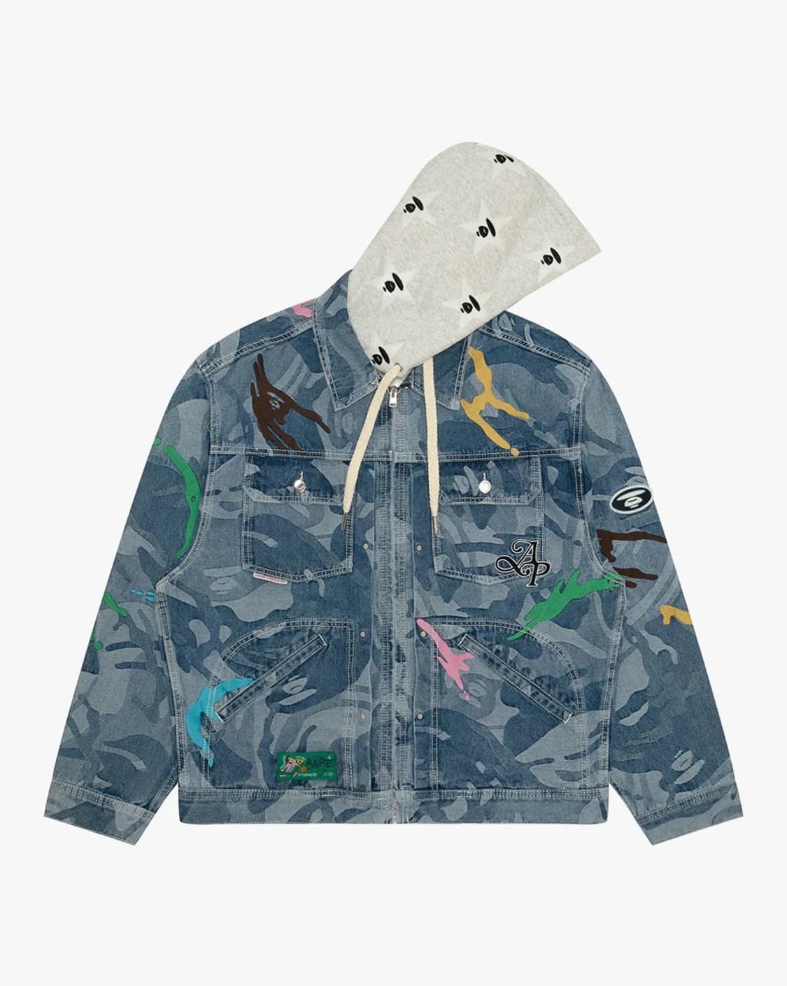 AAPE 로고 재킷 상품이미지1