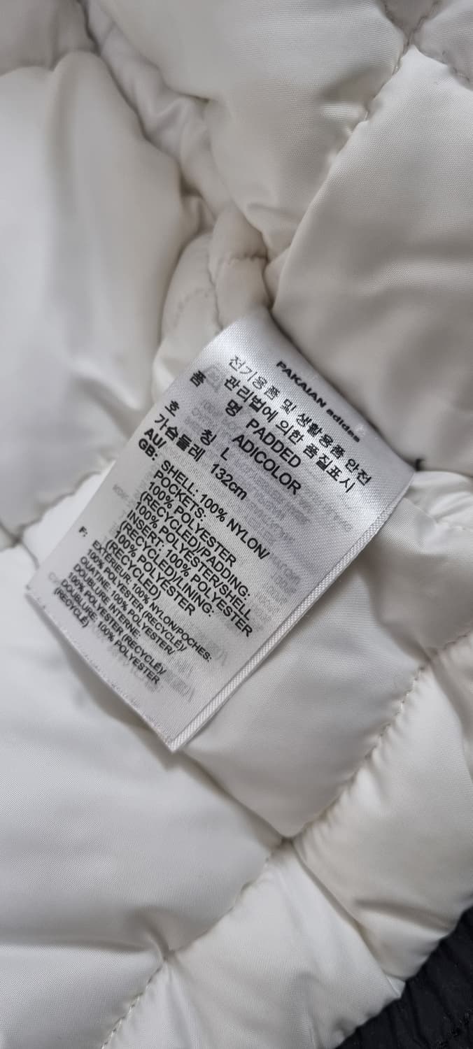 아디다스 패디드 아디컬러 누빔 패딩 점퍼 L _ 남성 상품이미지10