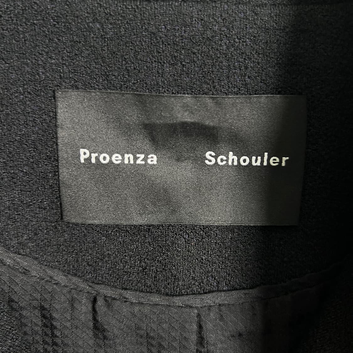 Proenza Schouler 블랙 울 카라리스 자켓 상품이미지3