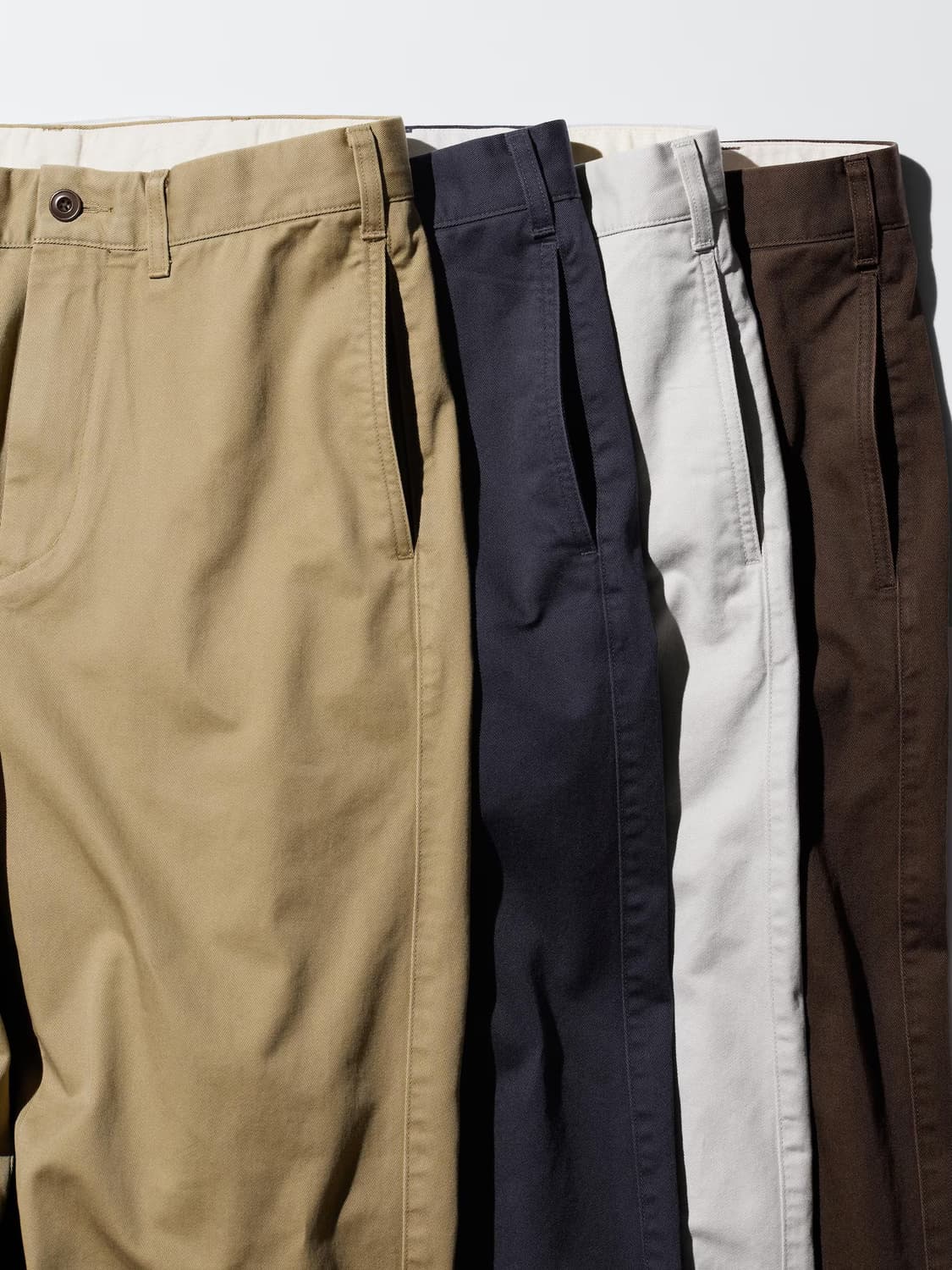 유니클로 스트레이트치노팬츠(릴랙스핏) - 내추럴 76 사이즈 상품이미지2