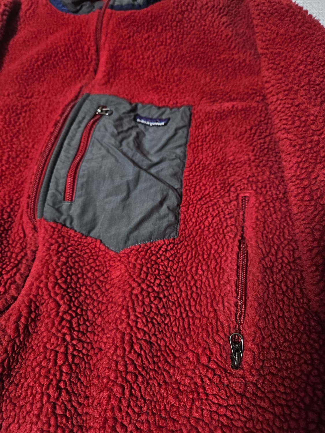 파타고니아 레트로 딥파일 레드 XL 상품이미지3