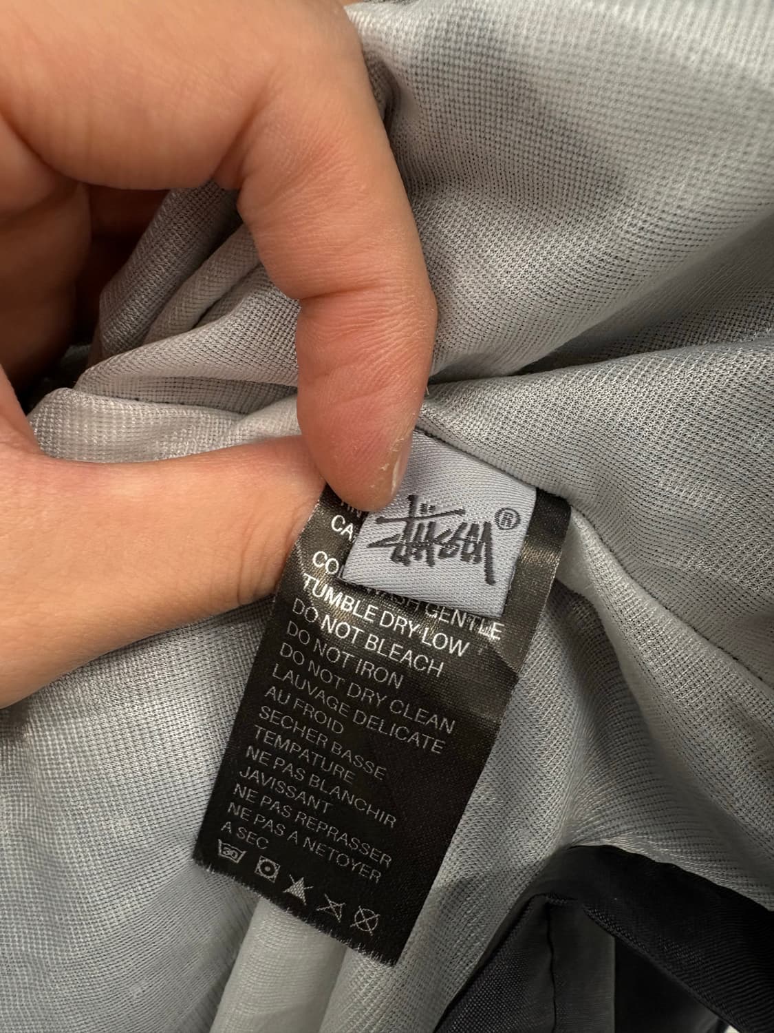 스투시 빈티지 코치자켓 블랙 상품이미지7