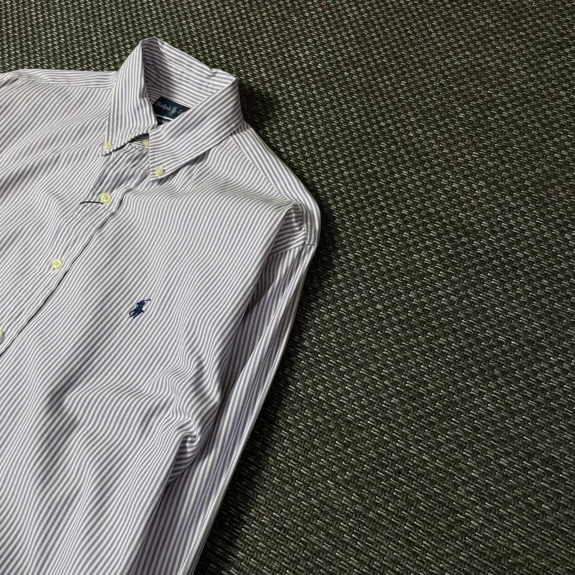 폴로랄프로렌 연보라 스트라이프 긴팔 셔츠 클래식핏 16 상품이미지5