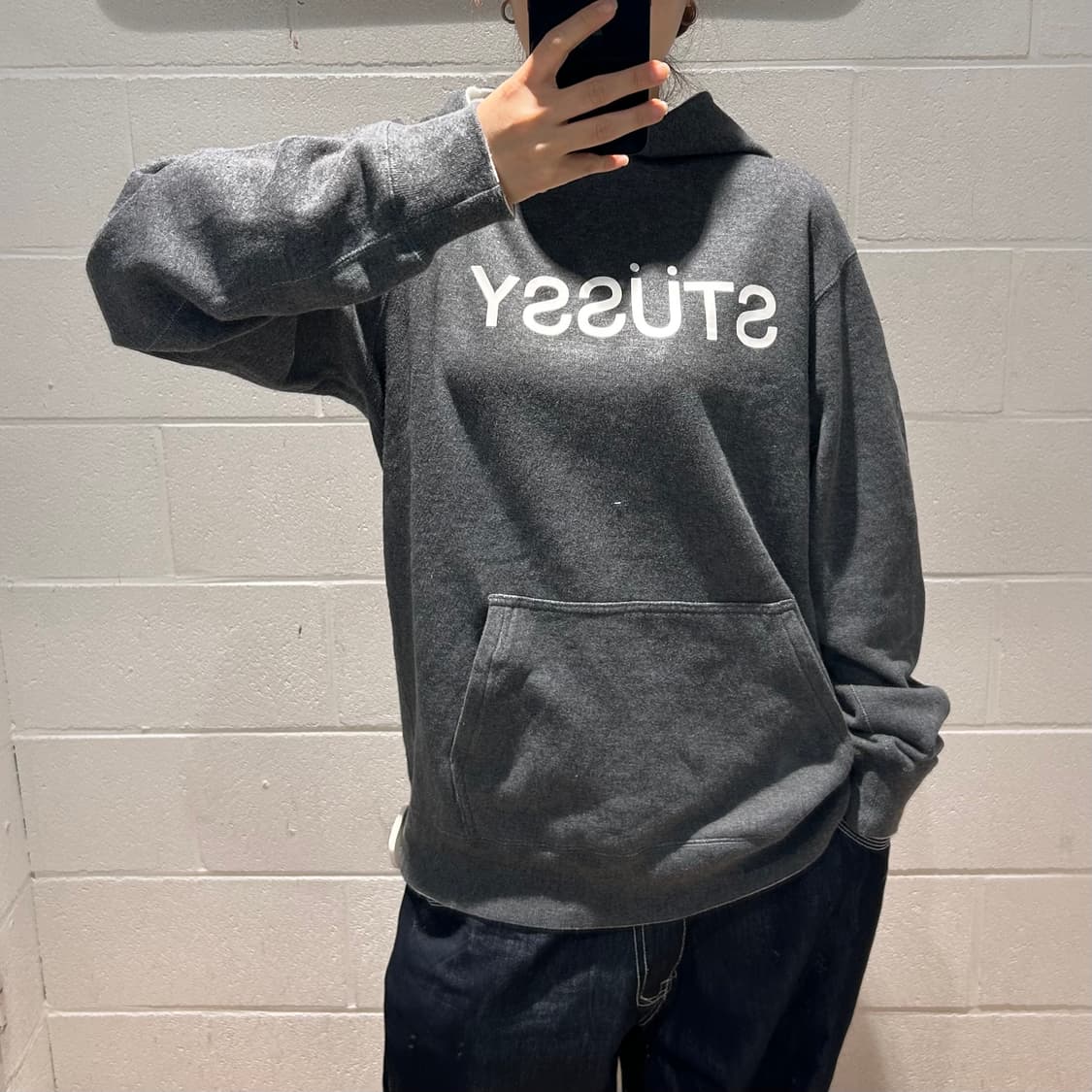 Stussy Big Logo Hood Sweat Shirts 상품이미지4
