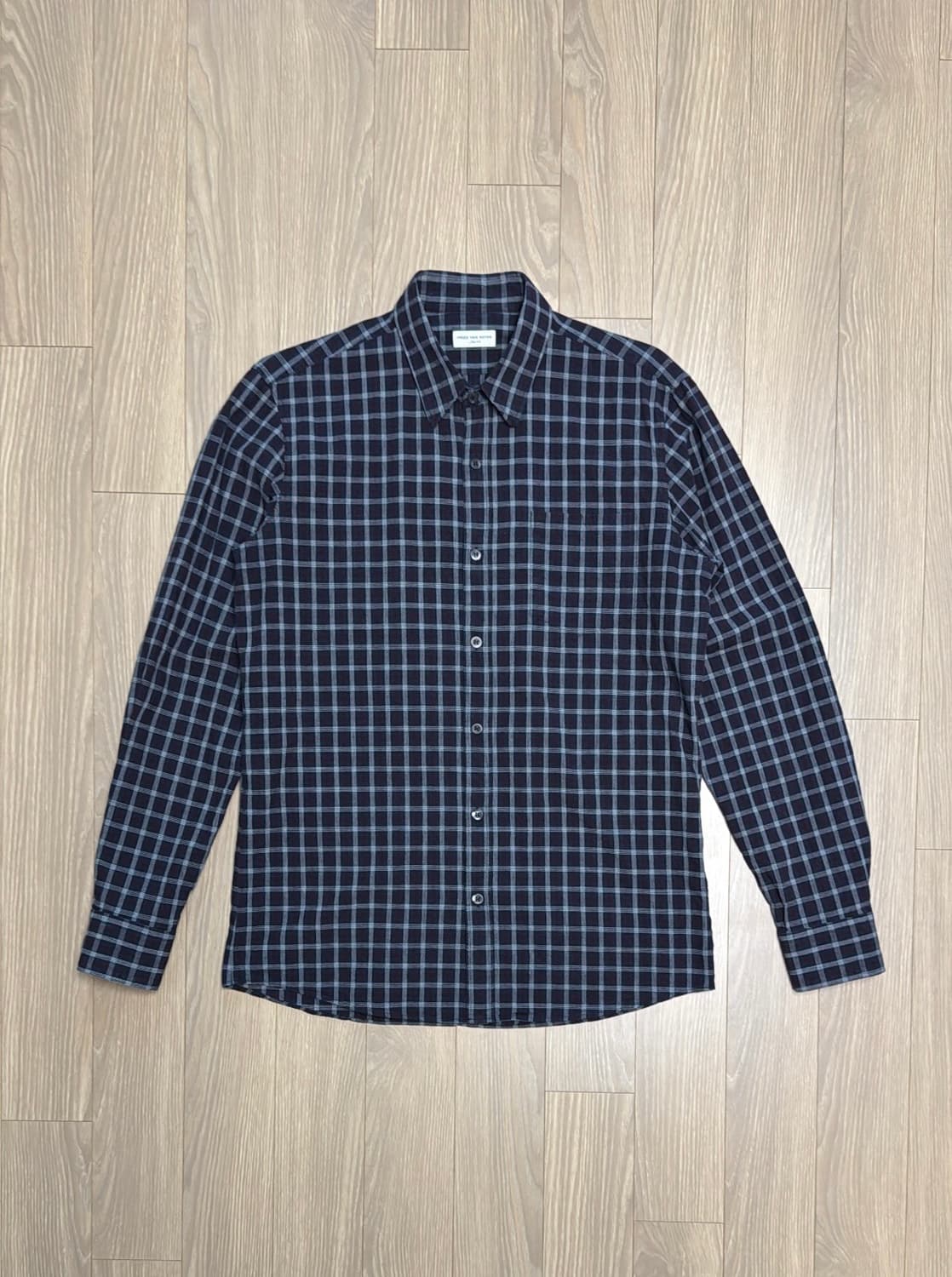 드리스반노튼 체크 셔츠 상품이미지3