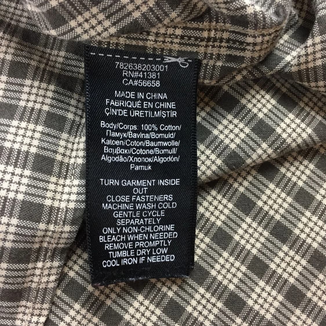 RRL 더블알엘 플레이드 트윌 워크셔츠 상품이미지5