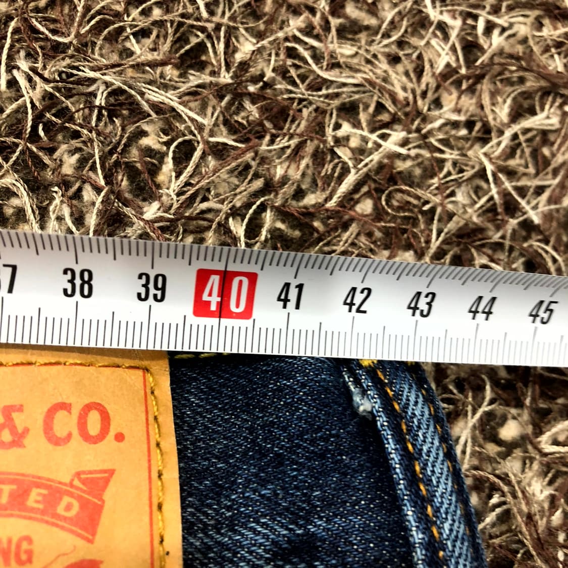  34 리바이스 508 워싱 데님 반바지 상품이미지7