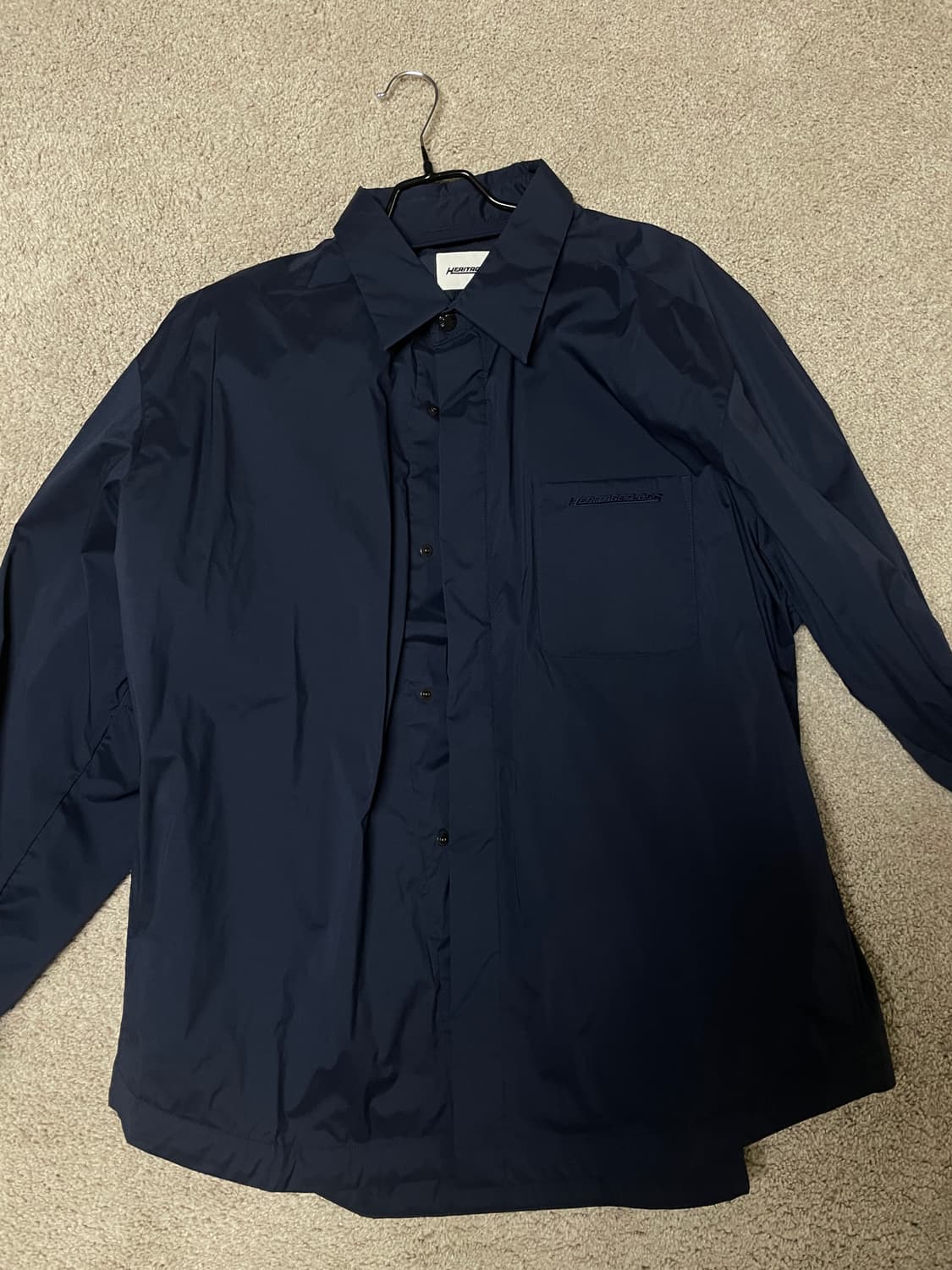 헤리티지플로스 윈드브레이커 셔츠 L 상품이미지2