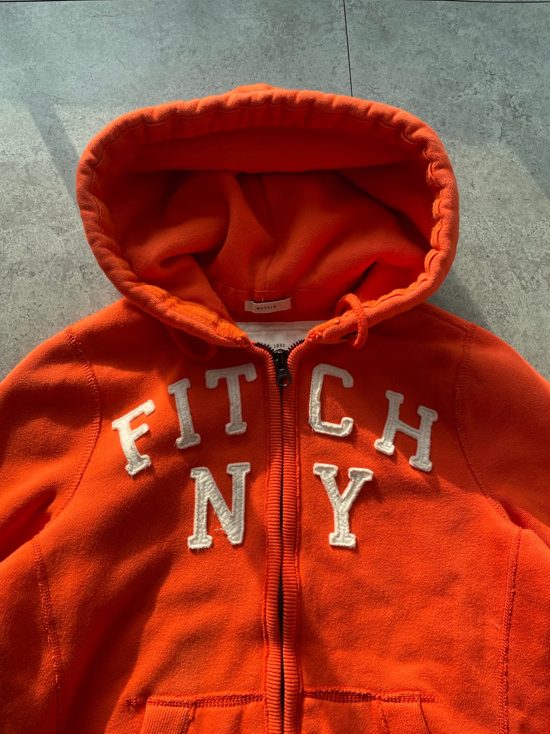 아베크롬비 오랜지 후드집업 상품이미지4