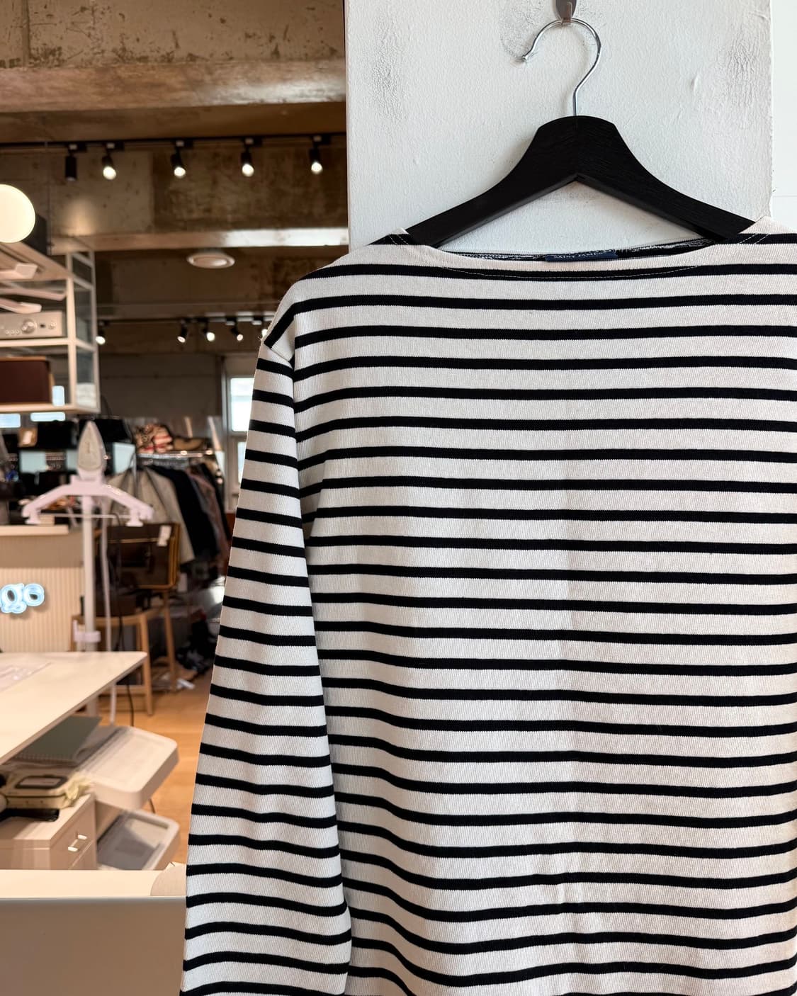 세인트 제임스 블랙 스트라이프 롱슬리브 상품이미지4