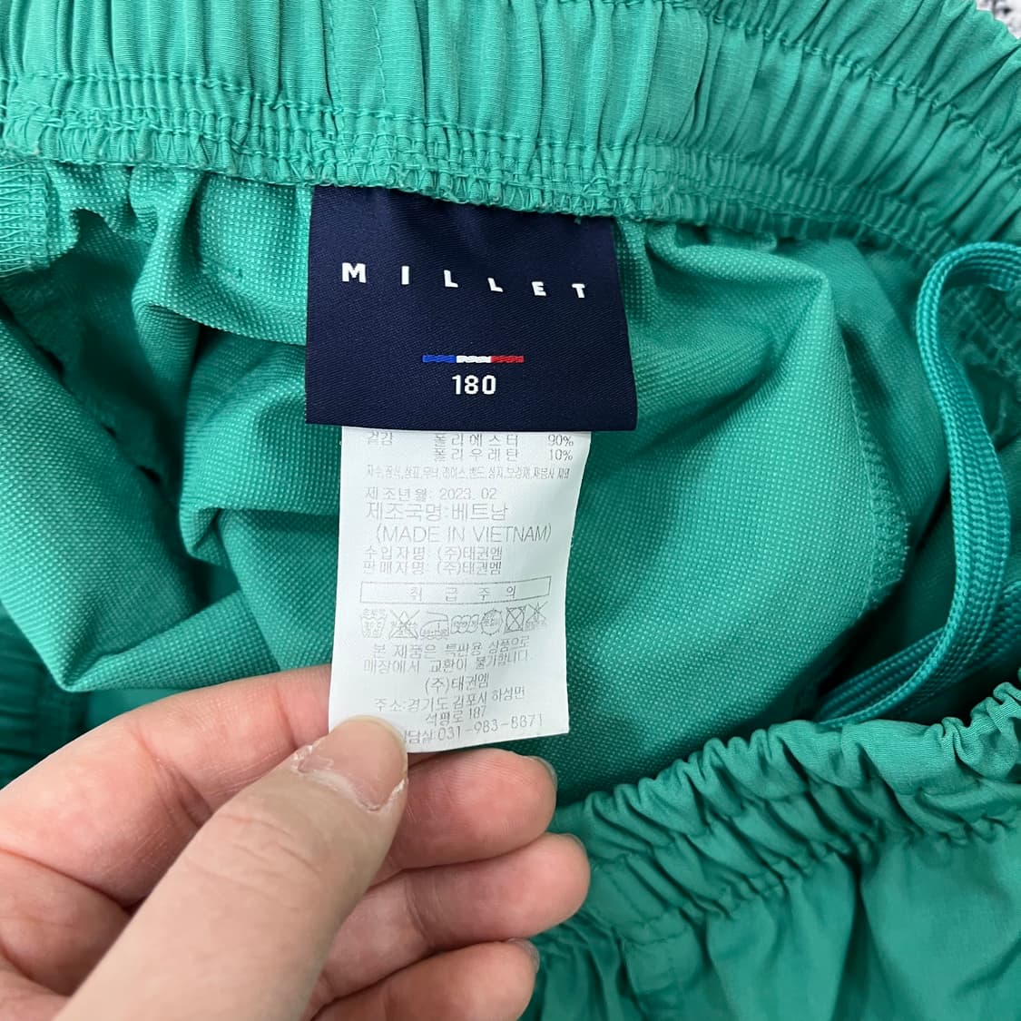 85 밀레 키즈 밴딩 반바지 0320M 상품이미지3