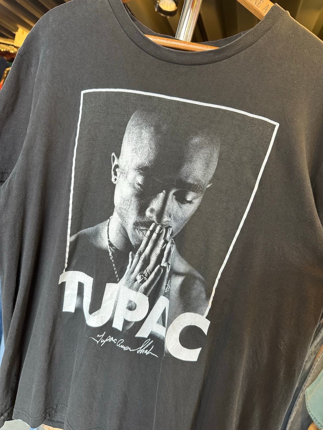 투팍 2Pac 프린팅 티셔츠 상품이미지3