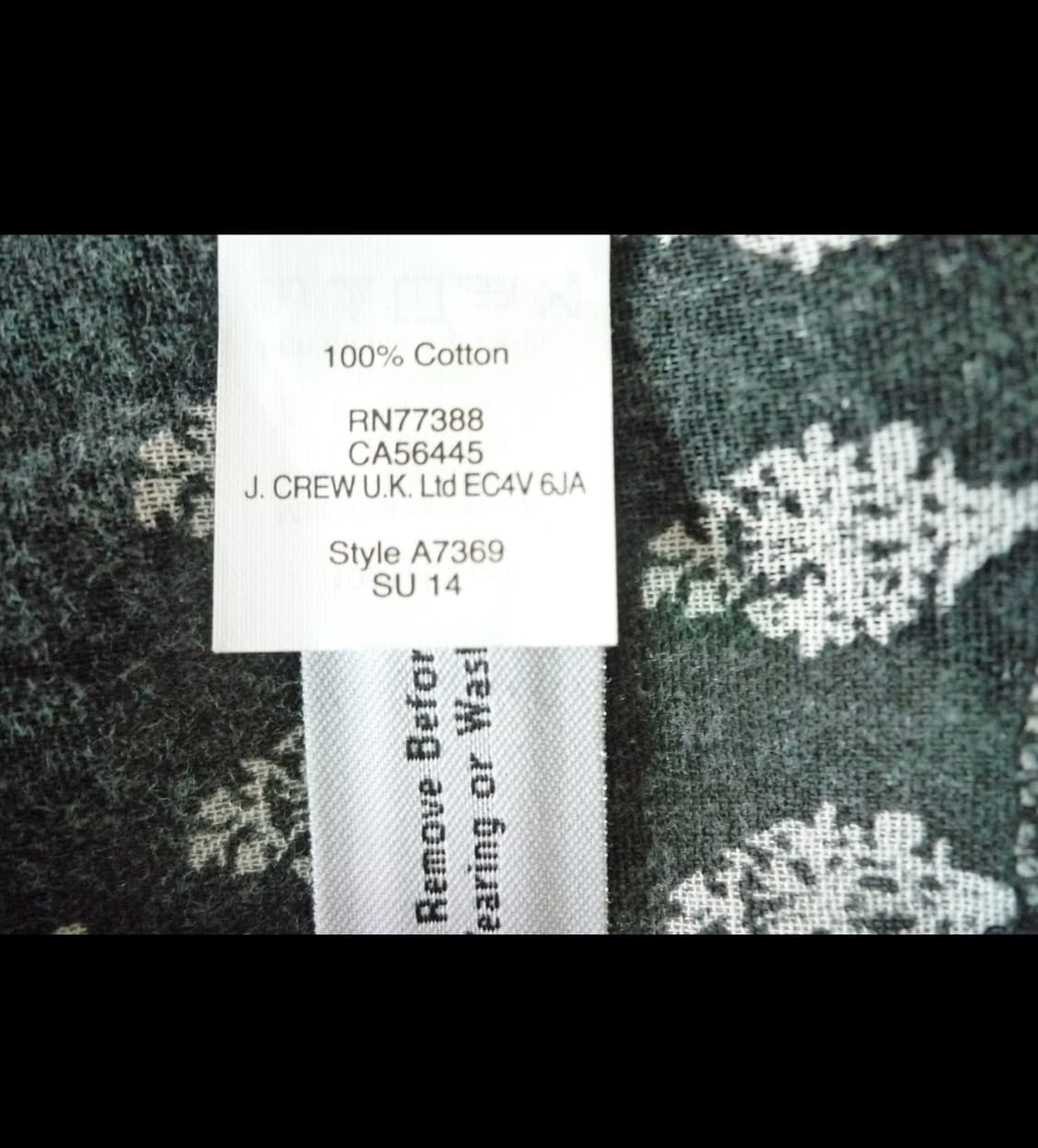 MADEWELL 메이드웰 - Peasant Printed Blouse 상품이미지4