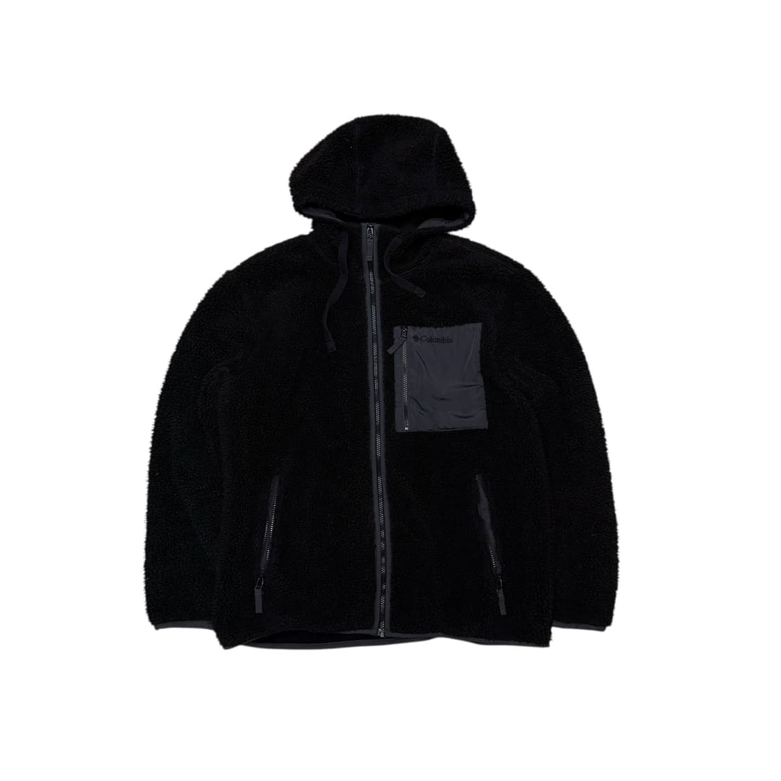 [XL] 컬럼비아 블랙 뽀글이 후리스 상품이미지3