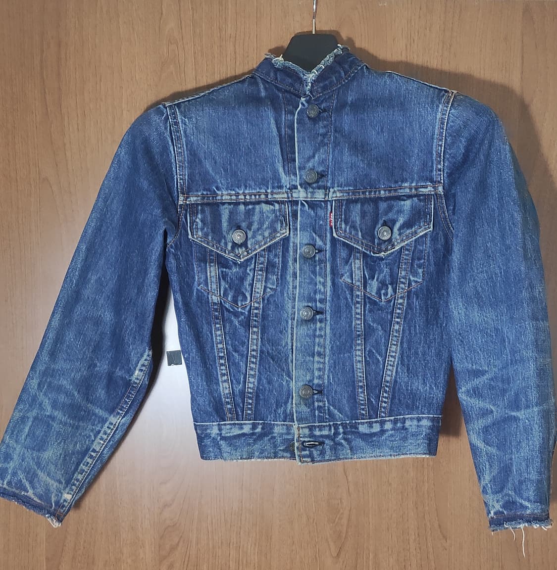 70s 리바이스 데님 자켓 빅E 매우작은사이즈 상품이미지1
