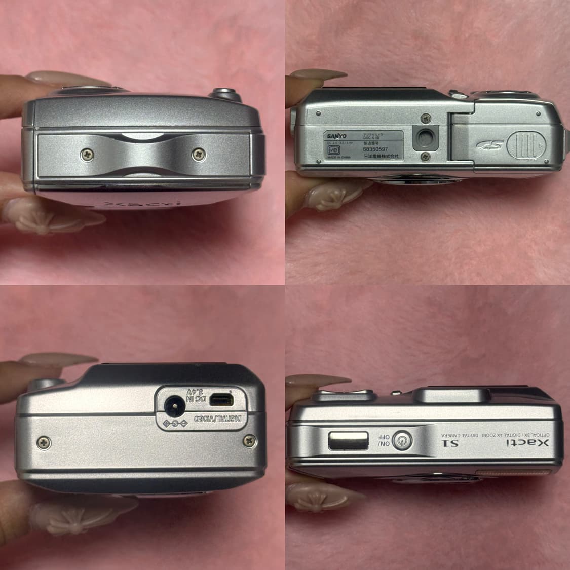 풀박스 / 작례O) 산요 작티 DCS-S1 디카 디지털카메라 상품이미지5