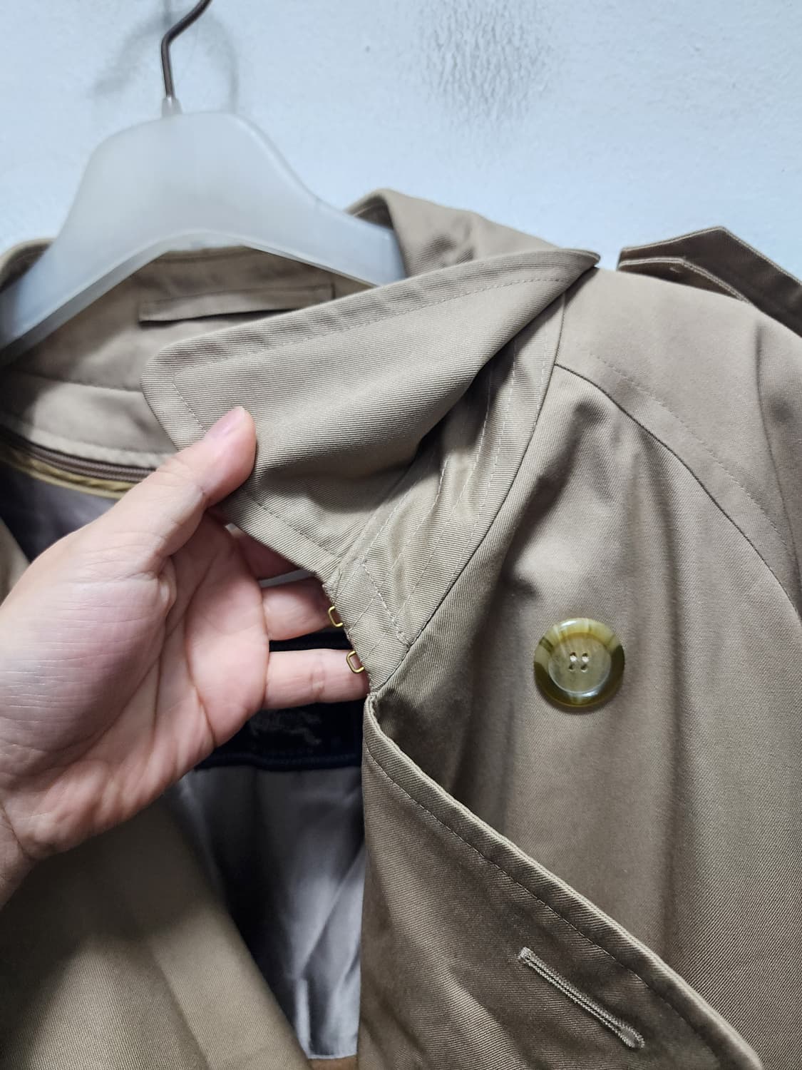 (내피포함) 버버리 클래식 베이지 트렌치코트  상품이미지3