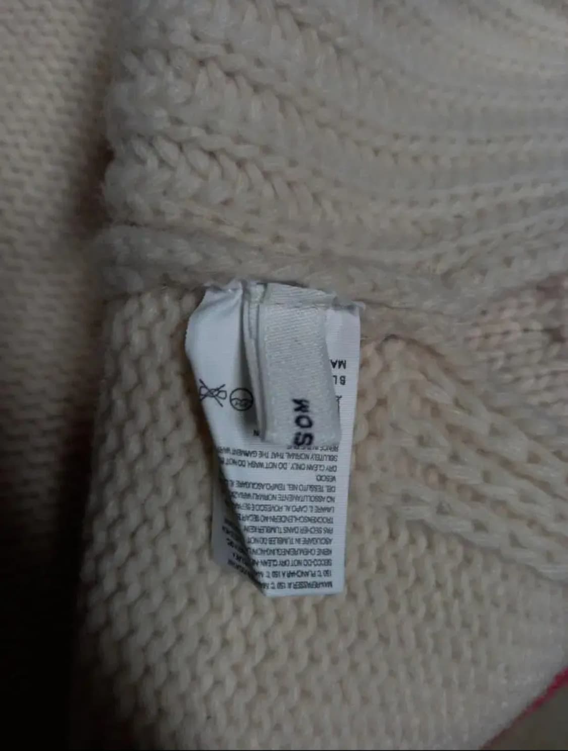 새 BLOSSOM 블라썸 하이넥 울 베스트 F 상품이미지7