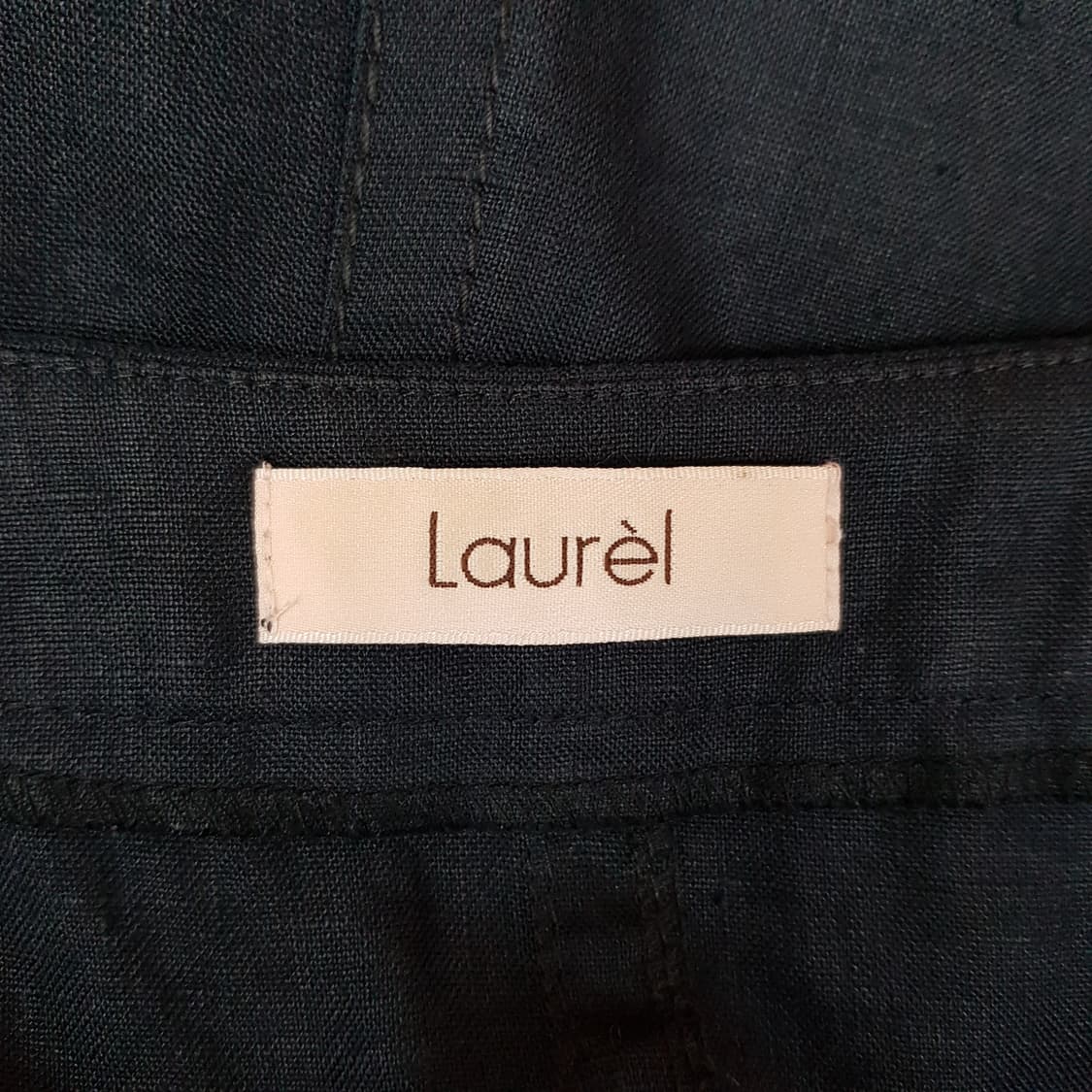 Laurel 라우렐 비즈 넥라인 린넨 슬리브리스 롱 원피스 M사이즈 상품이미지6