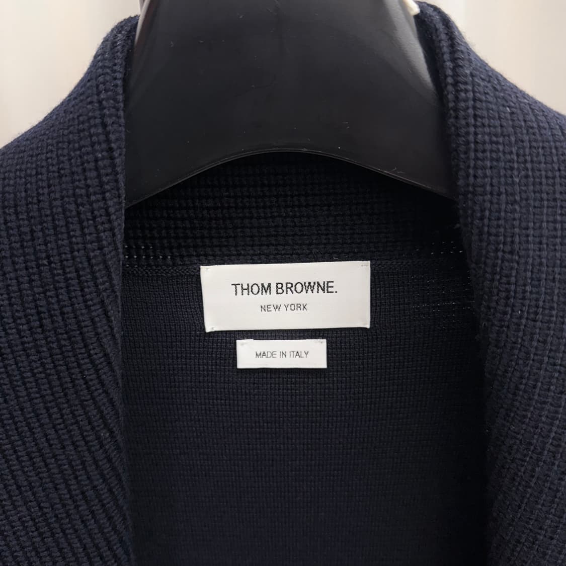 [3] 톰브라운 밀라노스티치 숄카라 가디건 상품이미지3