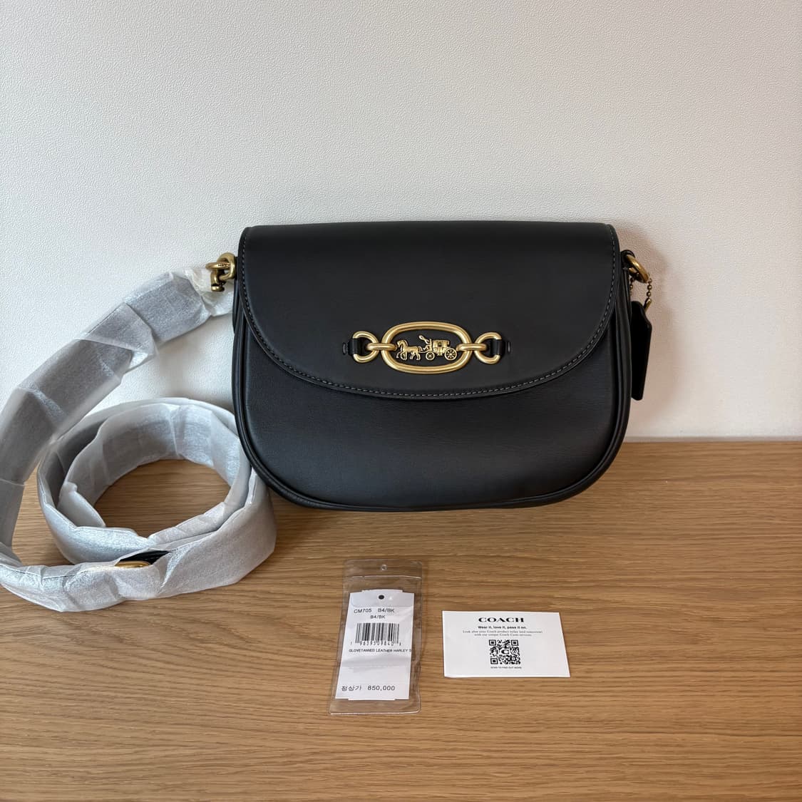COACH 코치 할리 숄더백 블랙 상품이미지1