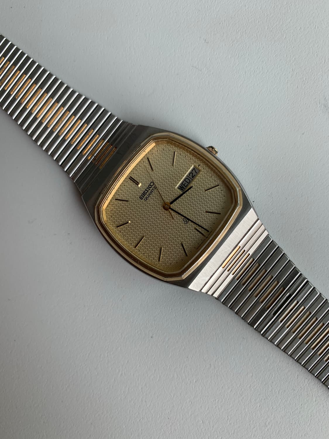 세이코 Seiko 쿼츠 콤비 데이데이트 상품이미지3