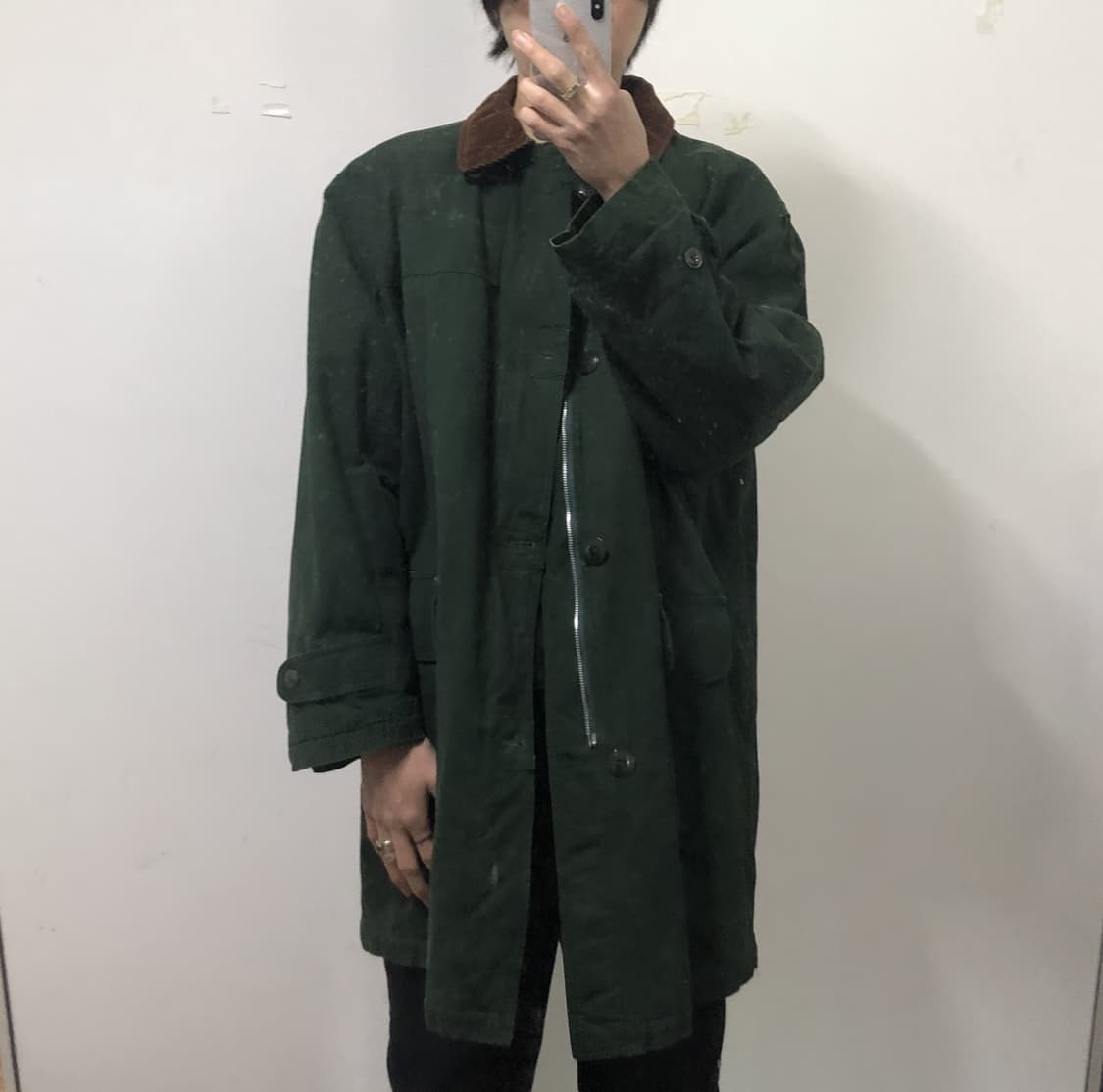 크릭스 체크 라이닝 헌팅자켓  상품이미지4