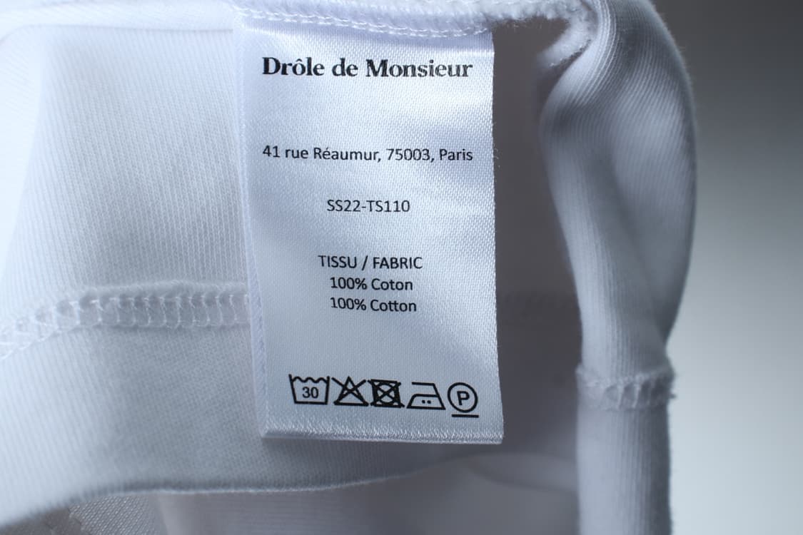 (XL-2XL) 드롤드뮤슈 반팔 티셔츠 앵무새 프린팅 화이트-H31020 상품이미지8