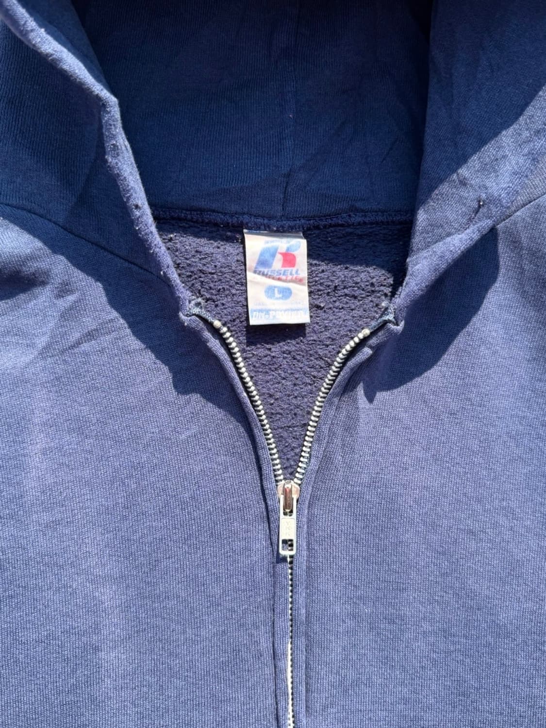 러셀 후드집업 네이비 상품이미지9