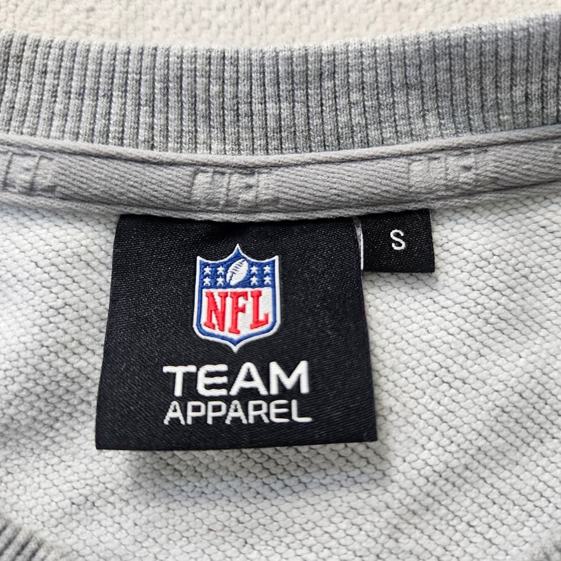 S NFL 스몰로고 그레이 맨투맨 0401Y 상품이미지3