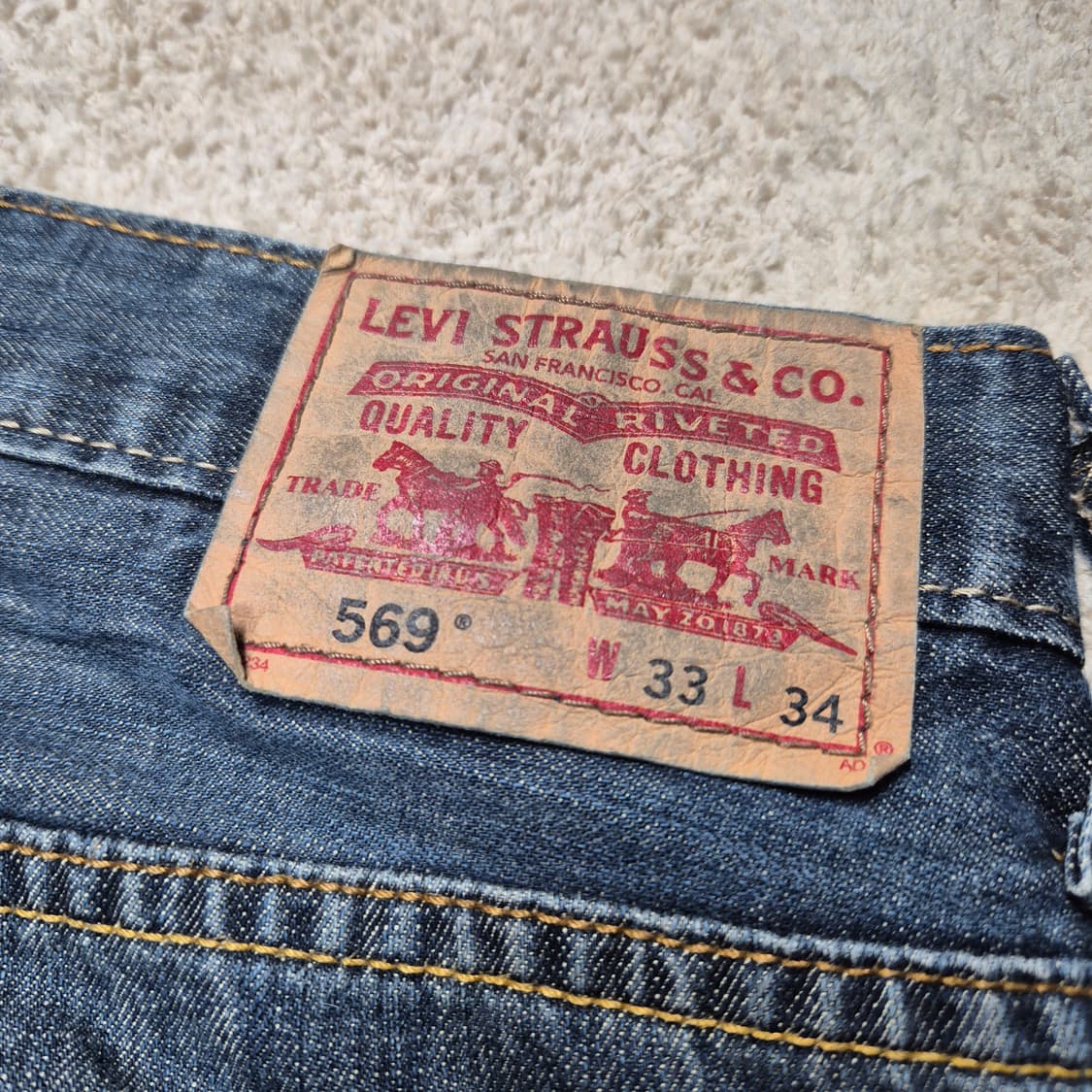 리바이스 569 상품이미지5