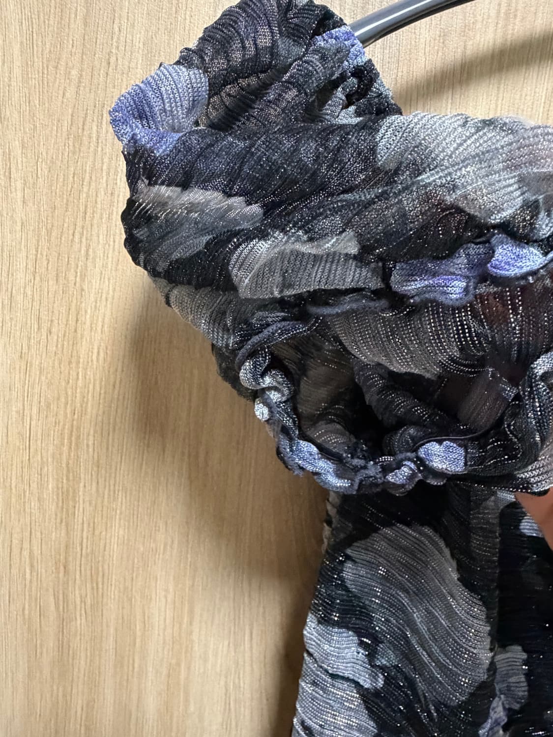 curetty 퍼프소매 오프숄더 플라워 미니원피스 상품이미지3