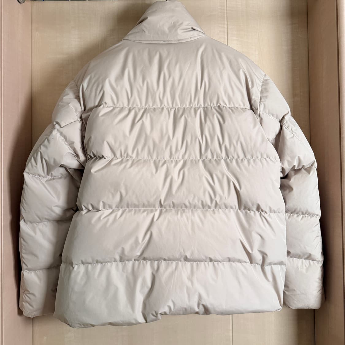 솔리드옴므 21fw 숏구스다운 베이지 48 상품이미지2