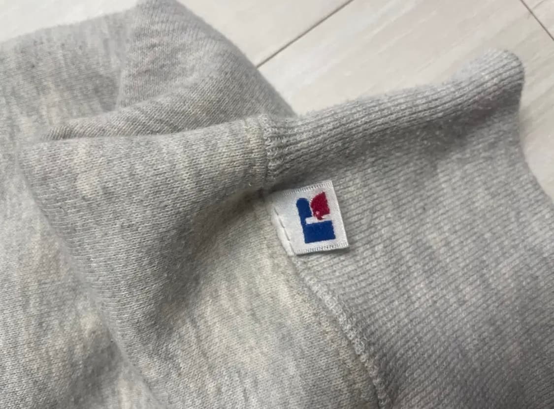 90‘s 러셀 스웻셔츠 XL Made in USA 상품이미지5