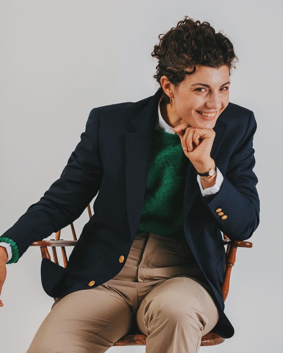 J.PRESS 네이비 금장 블레이저 상품이미지6